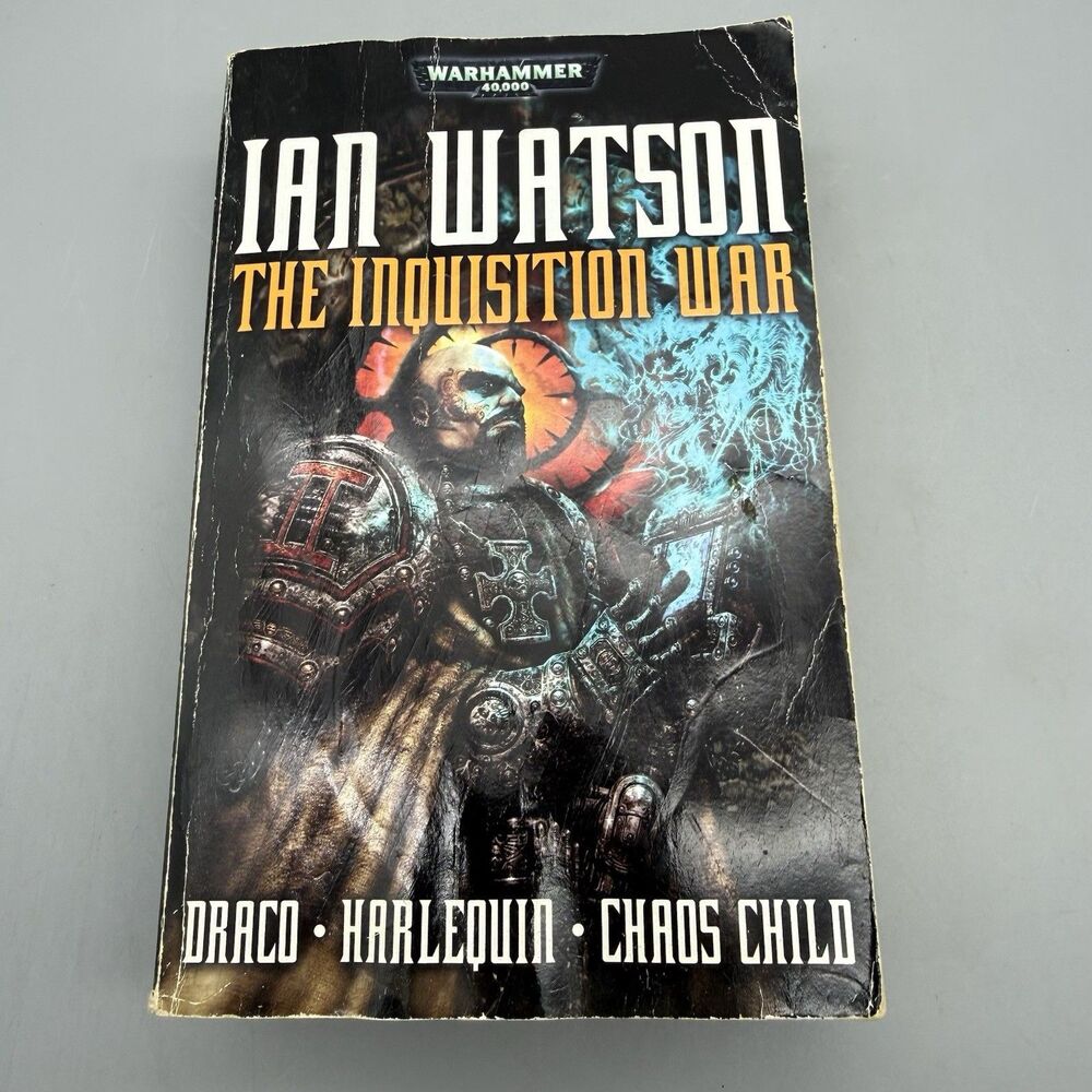 WARHAMMER 40K INQUISITION WAR OMNIBUS Ian Watson Inquisitor Draco Harlequin 1st
